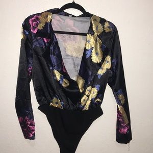 Florar long sleeve bodysuit